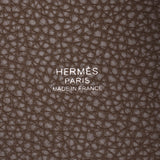 HERMES エルメス ピコタンロック PM エトゥープ シルバー金具 Z刻印(2021年頃) レディース トリヨンクレマンス ハンドバッグ 新品 銀蔵