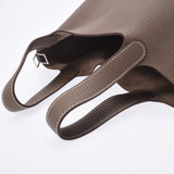 HERMES エルメス ピコタンロック PM エトゥープ シルバー金具 Z刻印(2021年頃) レディース トリヨンクレマンス ハンドバッグ 新品 銀蔵