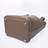 HERMES エルメス ピコタンロック PM エトゥープ シルバー金具 Z刻印(2021年頃) レディース トリヨンクレマンス ハンドバッグ 新品 銀蔵