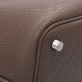 HERMES エルメス ピコタンロック PM エトゥープ シルバー金具 Z刻印(2021年頃) レディース トリヨンクレマンス ハンドバッグ 新品 銀蔵