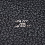 HERMES エルメス ピコタンロック MM 黒 シルバー金具 Y刻印(2020年頃) レディース トリヨンクレマンス ハンドバッグ Aランク 中古 銀蔵