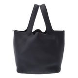 HERMES エルメス ピコタンロック MM 黒 シルバー金具 Y刻印(2020年頃) レディース トリヨンクレマンス ハンドバッグ Aランク 中古 銀蔵