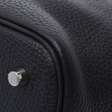 HERMES エルメス ピコタンロック MM 黒 シルバー金具 Y刻印(2020年頃) レディース トリヨンクレマンス ハンドバッグ Aランク 中古 銀蔵