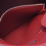 HERMES エルメス バーキン 25 ルージュグレナ シルバー金具 X刻印(2016年頃) レディース トゴ ハンドバッグ Aランク 中古 銀蔵