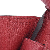 HERMES エルメス バーキン 25 ルージュグレナ シルバー金具 X刻印(2016年頃) レディース トゴ ハンドバッグ Aランク 中古 銀蔵