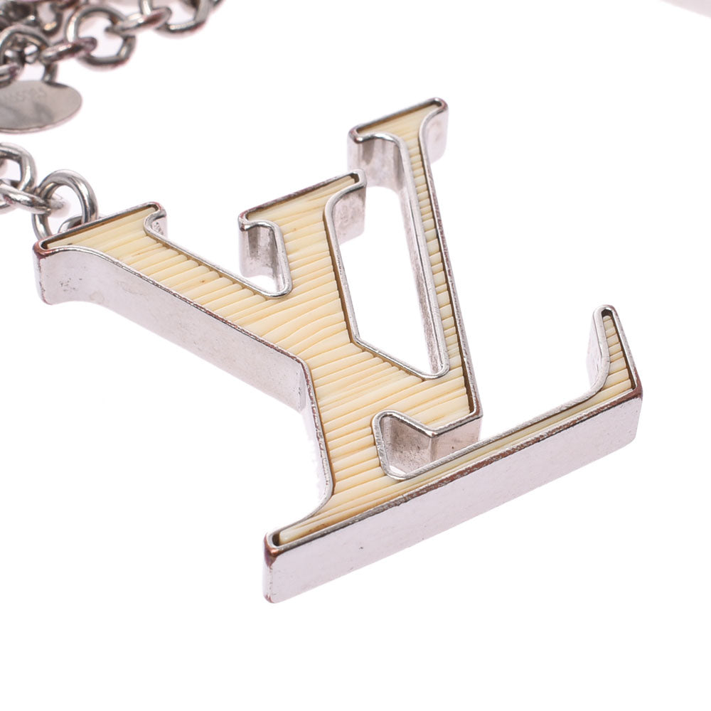 ルイヴィトン M65085 ビジューサック チャーム ホワイト イヴォワール ルイヴィトンビジューサック フルール ドゥ エピ バッグチャーム