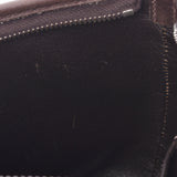 HERMES エルメス ベルランゴ23 アイボリー系/ダークブラウン □F刻印(2002年頃) ユニセックス トワルアッシュ/レザー ショルダーバッグ ABランク 中古 銀蔵