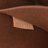 路易威登路易威登会标pochette accessoire棕色m40712妇女的会标帆布配件袋a级使用银股票