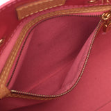 LOUIS VUITTON ルイヴィトンヴェルニリード PM franc Boise M9132F レディースモノグラムヴェルニハンドバッグ B rank used silver storehouse