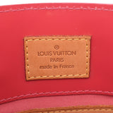LOUIS VUITTON ルイヴィトンヴェルニリード PM franc Boise M9132F レディースモノグラムヴェルニハンドバッグ B rank used silver storehouse