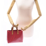 LOUIS VUITTON ルイヴィトンヴェルニリード PM franc Boise M9132F レディースモノグラムヴェルニハンドバッグ B rank used silver storehouse