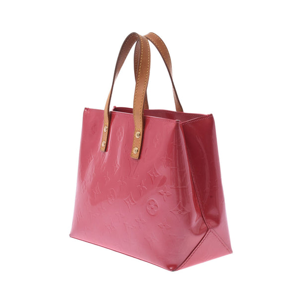 LOUIS VUITTON ルイヴィトンヴェルニリード PM franc Boise M9132F レディースモノグラムヴェルニハンドバッグ B rank used silver storehouse