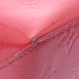 LOUIS VUITTON ルイヴィトンヴェルニリード PM franc Boise M9132F レディースモノグラムヴェルニハンドバッグ B rank used silver storehouse