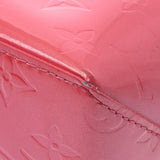 LOUIS VUITTON ルイヴィトンヴェルニリード PM franc Boise M9132F レディースモノグラムヴェルニハンドバッグ B rank used silver storehouse