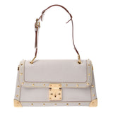 LOUIS VUITTON ルイヴィトン スハリ タランテュー ブロン M91823 レディース レザー ハンドバッグ Aランク 中古 銀蔵