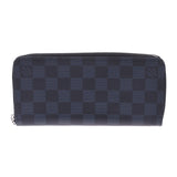 Louis Vuitton Damita cobalt zippy wallet Vintage Navy n62240 Mens Damier cobalt canvas length wallet a