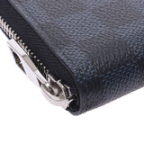 Louis Vuitton Damita cobalt zippy wallet Vintage Navy n62240 Mens Damier cobalt canvas length wallet a