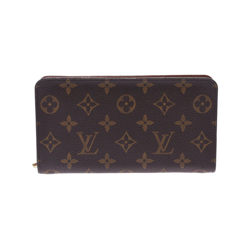 LOUIS VUITTON M61727 Monogram canvas Porto Monet Zip Long Wallet