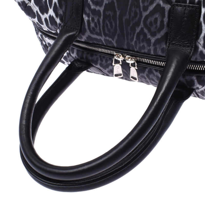 Yves Saint Laurent Eve sunlaurent easy Leopard Black Ladies nylon handbag a