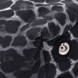 Yves Saint Laurent Ives Saint Laurent Easy Leopard Black女装尼龙手袋A-Rank使用水池