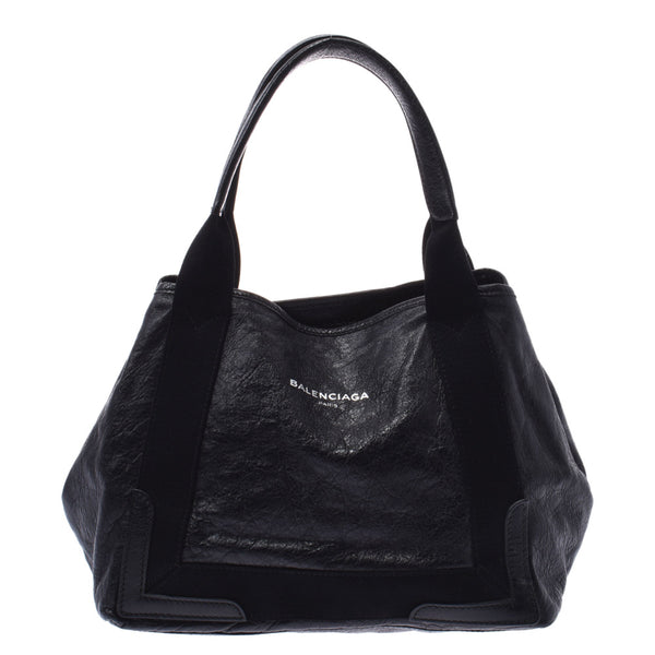 Balenciaga Balenciaga Navy Hippo black 339933 Womens calf handbag a