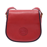 Gucci Gucci复古红女士Curf肩带A级使用硅格林