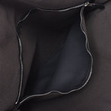 HERMES エルメス エールライン バサスMM グレー ユニセックス キャンバス ショルダーバッグ ABランク 中古 銀蔵