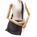 HERMES エルメス エールライン バサスMM グレー ユニセックス キャンバス ショルダーバッグ ABランク 中古 銀蔵