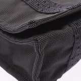 HERMES エルメス エールライン バサスMM グレー ユニセックス キャンバス ショルダーバッグ ABランク 中古 銀蔵