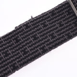 HERMES エルメス エールライン バサスMM グレー ユニセックス キャンバス ショルダーバッグ ABランク 中古 銀蔵