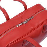 HERMES エルメス ヴィクトリア 35 ルージュ シルバー金具 R刻印(2014年頃) ユニセックス トリヨンクレマンス ハンドバッグ Aランク 中古 銀蔵