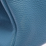 HERMES エルメス バーキン 35 ブルージーン シルバー金具 □I刻印(2005年頃) ユニセックス トゴ ハンドバッグ Bランク 中古 銀蔵