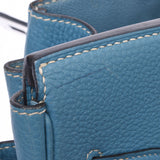 HERMES エルメス バーキン 35 ブルージーン シルバー金具 □I刻印(2005年頃) ユニセックス トゴ ハンドバッグ Bランク 中古 銀蔵