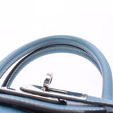 HERMES エルメス バーキン 35 ブルージーン シルバー金具 □I刻印(2005年頃) ユニセックス トゴ ハンドバッグ Bランク 中古 銀蔵