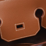 HERMES エルメス バーキン 35 ゴールド ゴールド金具 □A刻印(1997年頃) ユニセックス クシュベル ハンドバッグ ABランク 中古 銀蔵