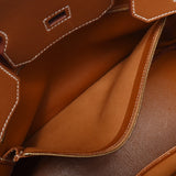 HERMES エルメス バーキン 35 ゴールド ゴールド金具 □A刻印(1997年頃) ユニセックス クシュベル ハンドバッグ ABランク 中古 銀蔵