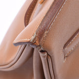 HERMES エルメス バーキン 35 ナチュラル ゴールド金具 □C刻印(1999年頃) ユニセックス クシュベル ハンドバッグ Bランク 中古 銀蔵