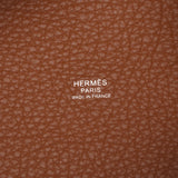 Hermes Hermes Picon Lock PM金银支架Z刻（2021年左右）女式三重钢铁手提包新水池