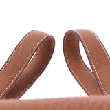Hermes Hermes Picon Lock PM金银支架Z刻（2021年左右）女式三重钢铁手提包新水池