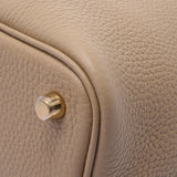 Hermes Hermes Picon Lock PM沟槽金支架Z刻（2021左右）女士Triyo钢铁手提包新水池
