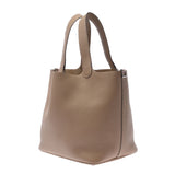 Hermes Hermes Picon Tone Rock MM Trench Silver Fittings Y刻（2020年大约2020年）女式三重钢铁手提包未使用的Silgrin