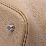 Hermes Hermes Picon Tone Rock MM Trench Silver Fittings Y刻（2020年大约2020年）女式三重钢铁手提包未使用的Silgrin