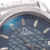 OMEGA欧米茄西玛巨星杰克·马约尔海豚5000条限定2500.80男装SS手表自动卷蓝色表盘AB等级二手银藏