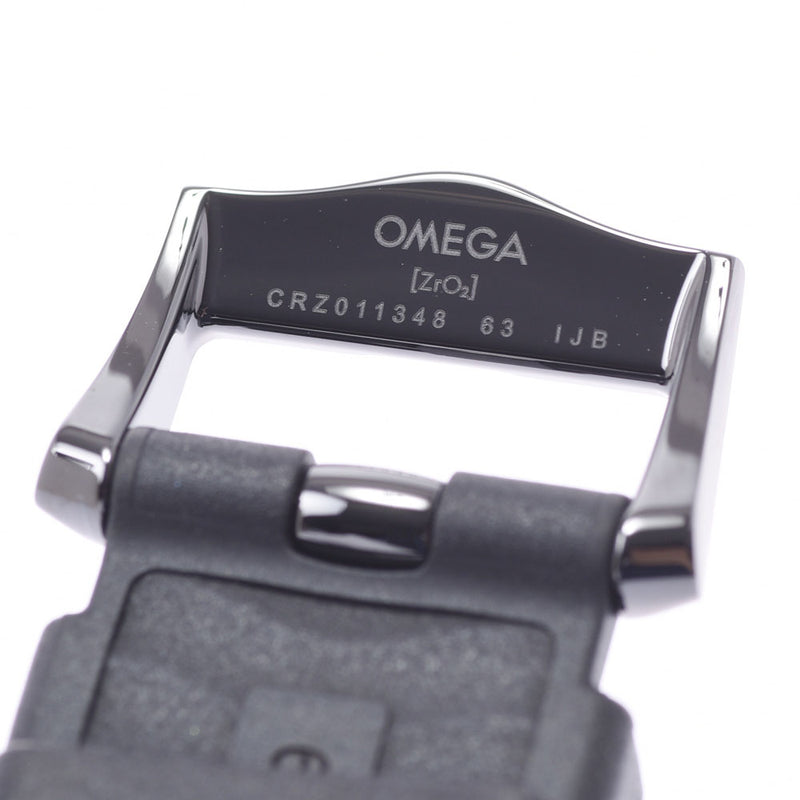 OMEGA オメガ シーマスター コーアクシャル 210.92.44.20.01.001 メンズ SS/ラバー 腕時計 自動巻き 黒文字盤 Aランク 中古 銀蔵