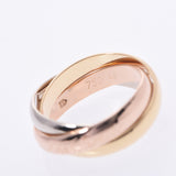 Cartier Trinity 3 color No.49 ladies K18 YG / WG / PG ring ring