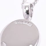 BVLGARI Bulgari Bulgari Bulgari unisex K18WG/ diamond necklace A rank used silver storehouse