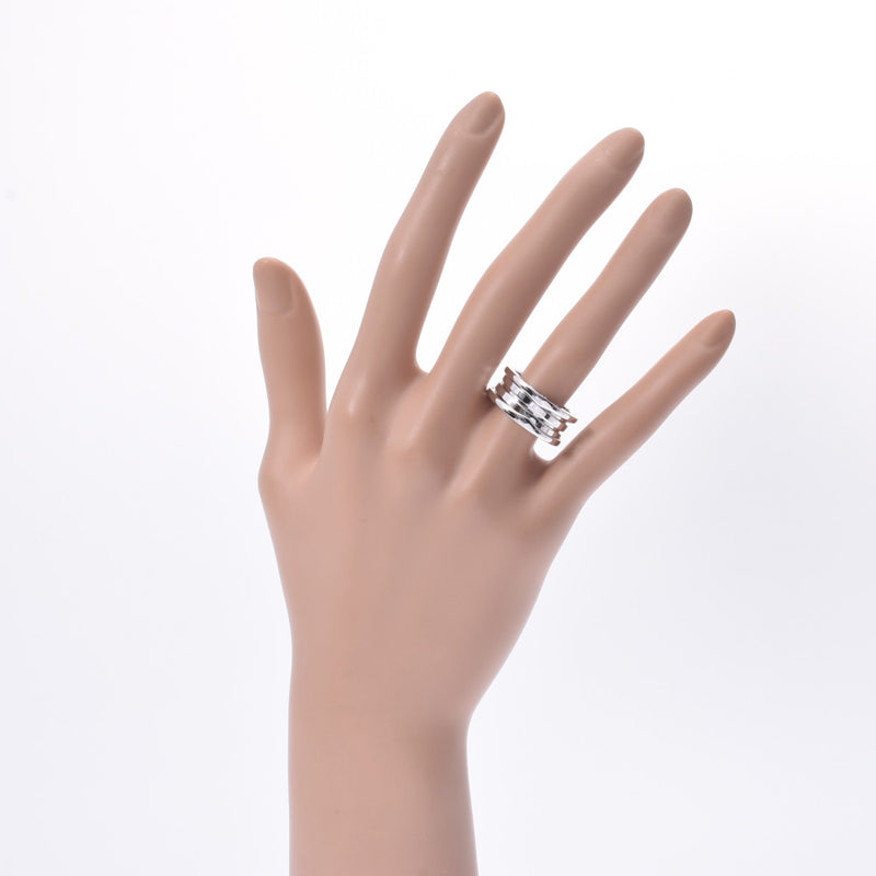 BVLGARI Bulgari B-ZERO Ring # 54 Size S 13.5 Unisex K18WG Ring / Ring A-Rank Used Silgrin