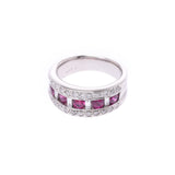 Other Ruby / Diamond 13.5 Ladies 14kt Ring / Ring A Rank Used Silgrin