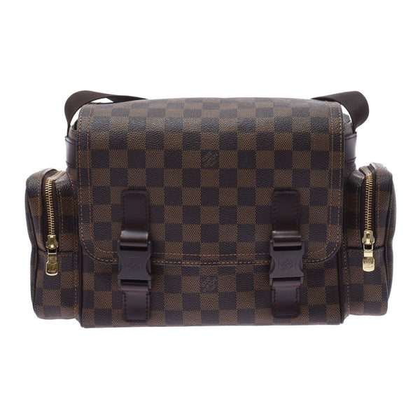 LOUIS VUITTON ルイヴィトン ダミエ リポーター メルヴィール ブラウン N51126 ユニセックス ダミエキャンバス ショルダーバッグ ABランク 中古 銀蔵