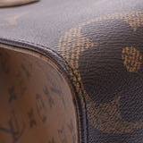 LOUIS VUITTON ルイヴィトン モノグラム リバース オンザゴーMM 2WAY ブラウン M45321 ユニセックス モノグラムキャンバス トートバッグ 新同 中古 銀蔵